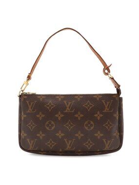 Louis Vuitton Monogram Pochette Accessoires Pouch Handbag Party